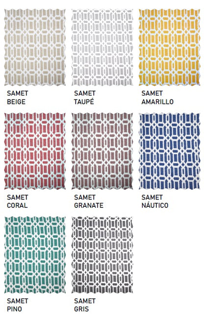 Tela Samet Pino Suntech Deko